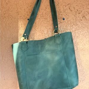Portland Leather Market tote